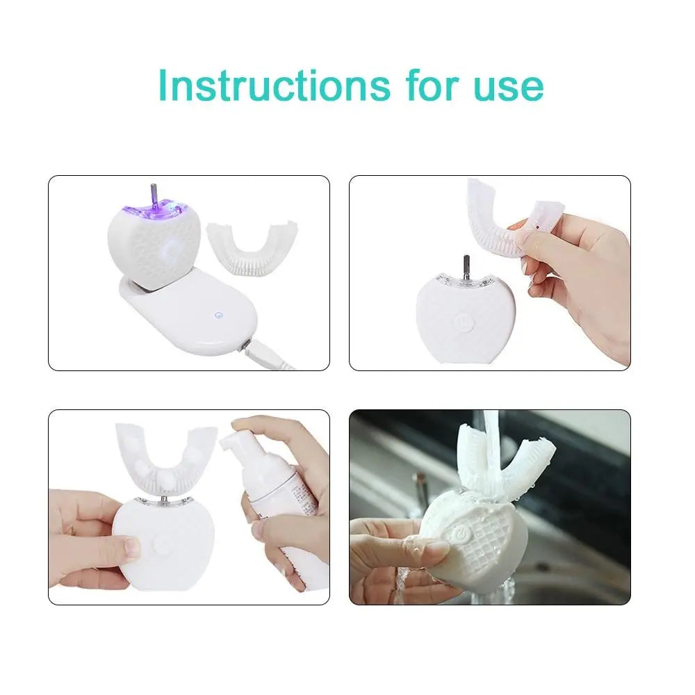 360° ULTRASONIC TEETH WHITENING KIT WITH LED LIGHT - BODYHEALTHTODAY