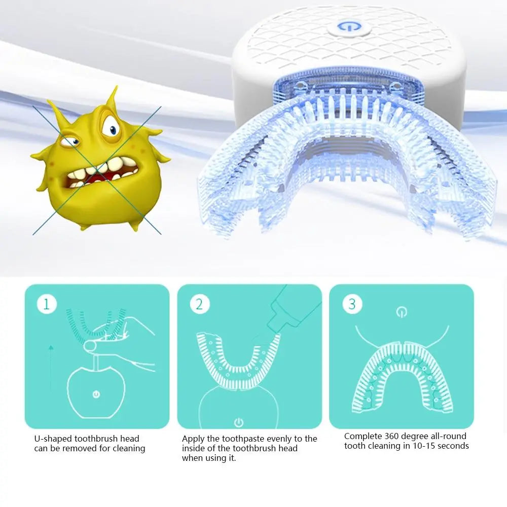 360° ULTRASONIC TEETH WHITENING KIT WITH LED LIGHT - BODYHEALTHTODAY