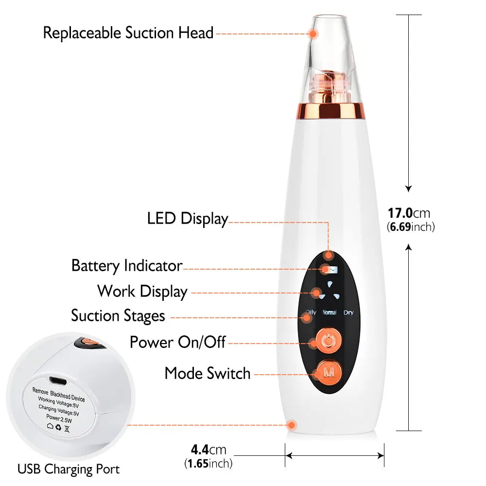 ELECTRIC BLACKHEAD VACUUM CLEANER - BODYHEALTHTODAY